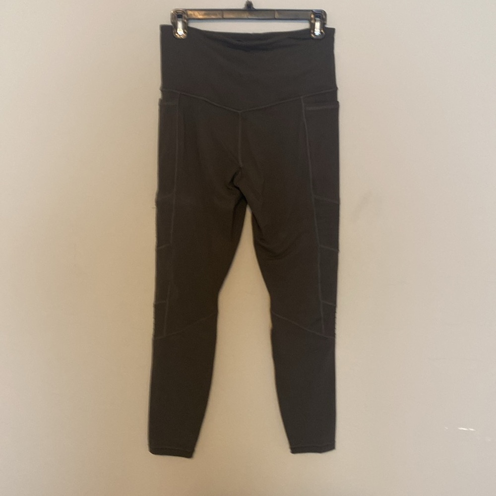 Athletica Olive Green Women's Leggings - Picture 2 of 5